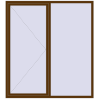 Ціноутворення Вікна 1900x2100 мм REHAU Euro 60 WALNUT з двох сторін