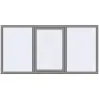 Ціноутворення Вікна 2400x1200 мм Altest Pony 375 RAL 9007 Grey aluminium з двох сторін