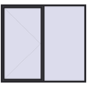 Ціноутворення Вікна 2300x2100 мм REHAU Brillant-Design