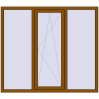 Ціноутворення Вікна 1700x1500 мм REHAU Euro 60 GOLDEN OAK з двох сторін