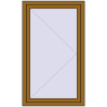 Ціноутворення Вікна 840x1420 мм REHAU Euro 70 LIGHT_OAK з двох сторін