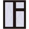 Ціноутворення Вікна 1200x1500 мм REHAU Euro 60 BLACK_BROWN з двох сторін