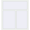 Ціноутворення Вікна 1350x1500 мм REHAU Euro 60 Білий (RAL 9016) з двох сторін