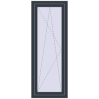 Ціноутворення Вікна 600x1600 мм REHAU SYNEGO MD ANTHRACITE_GREY_STRUKTURAL з двох сторін