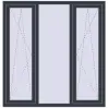 Ціноутворення Вікна 1500x1550 мм REHAU Euro 70 ANTHRACITE_GREY_STRUKTURAL з двох сторін