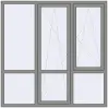 Ціноутворення Вікна 1800x1800 мм Altest Pony 375 RAL 9007 Grey aluminium з двох сторін