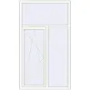 Ціноутворення Вікна 1200x2100 мм REHAU Brillant-Design Білий (RAL 9016) з двох сторін