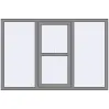 Ціноутворення Вікна 1800x1200 мм Altest Pony 375 RAL 9007 Grey aluminium з двох сторін