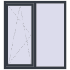 Ціноутворення Вікна 1300x1400 мм REHAU Euro 70