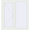 Ціноутворення Вікна 1080x1200 мм REHAU Euro 60
