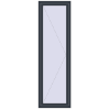 Ціноутворення Вікна 700x2300 мм REHAU Euro 60 ANTHRACITE_GREY_STRUKTURAL ззовні