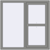 Ціноутворення Вікна 1200x1200 мм Altest Pony 375 RAL 9007 Grey aluminium з двох сторін