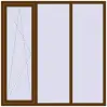 Ціноутворення Вікна 1800x1800 мм REHAU Euro 70 WALNUT з двох сторін