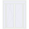 Ціноутворення Вікна 1860x2270 мм REHAU Brillant-Design Білий (RAL 9016) з двох сторін