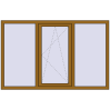 Ціноутворення Вікна 1800x1150 мм REHAU Euro 60 LIGHT_OAK з двох сторін