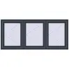 Ціноутворення Вікна 1800x800 мм REHAU Euro 60 ANTHRACITE_GREY_STRUKTURAL з двох сторін