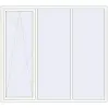 Ціноутворення Вікна 2230x2010 мм REHAU Euro 60 Білий (RAL 9016) з двох сторін