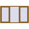 Ціноутворення Вікна 2000x1200 мм REHAU Euro 60 LIGHT_OAK з двох сторін
