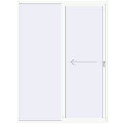 REHAU GENEO HST 1900x2550 мм Білий (RAL 9016) з двох сторін REHAU GENEO HST 1900x2550 мм Білий (RAL 9016) з двох сторін