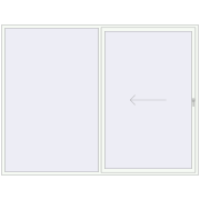 REHAU GENEO HST 3000x2300 мм Білий (RAL 9016) з двох сторін