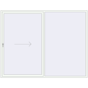 REHAU SYNEGO SLIDE 2750x2200 мм LIGHT_OAK ззовні