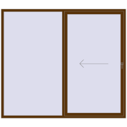 REHAU GENEO HST 2400x2100 мм WALNUT з двох сторін REHAU GENEO HST 2400x2100 мм WALNUT з двох сторін