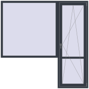 REHAU Euro 70 2150x2150 мм REHAU Euro 70 2150x2150 мм