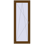 REHAU Euro 60 800x2100 мм WALNUT з двох сторін REHAU Euro 60 800x2100 мм WALNUT з двох сторін