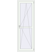REHAU SYNEGO MD 700x2100 мм Білий (RAL 9016) з двох сторін