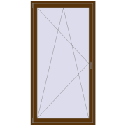 REHAU SYNEGO MD 1100x2100 мм WALNUT з двох сторін