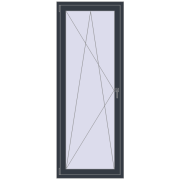 REHAU Euro 70 800x2100 мм ANTHRACITE_GREY_STRUKTURAL з двох сторін REHAU Euro 70 800x2100 мм ANTHRACITE_GREY_STRUKTURAL з двох сторін
