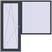 REHAU Euro 70 2000x2000 мм REHAU Euro 70 2000x2000 мм