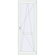 REHAU Euro 70 800x2300 мм GOLDEN OAK ззовні REHAU Euro 70 800x2300 мм GOLDEN OAK ззовні