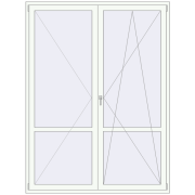 REHAU Euro 70 1750x2400 мм REHAU Euro 70 1750x2400 мм