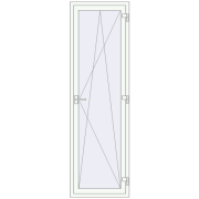 REHAU Euro 70 680x2250 мм Білий (RAL 9016) з двох сторін