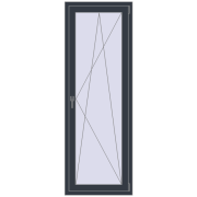 REHAU Euro 60 700x2000 мм ANTHRACITE_GREY_STRUKTURAL з двох сторін REHAU Euro 60 700x2000 мм ANTHRACITE_GREY_STRUKTURAL з двох сторін