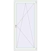 REHAU Euro 60 1000x2180 мм Білий (RAL 9016) з двох сторін