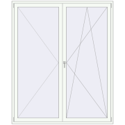 Балконні двері 1900x2300 мм REHAU SYNEGO MD Балконні двері 1900x2300 мм REHAU SYNEGO MD