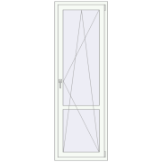 REHAU Euro 60 700x2070 мм Білий (RAL 9016) з двох сторін