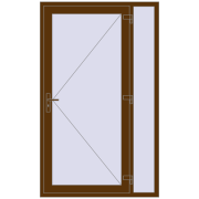 REHAU Euro-Design 60 1280x2100 мм