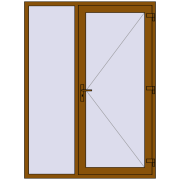 REHAU Brillant-Design 1560x2100 мм GOLDEN OAK з двох сторін REHAU Brillant-Design 1560x2100 мм GOLDEN OAK з двох сторін