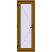 REHAU Euro-Design 60 700x2000 мм GOLDEN OAK з двох сторін REHAU Euro-Design 60 700x2000 мм GOLDEN OAK з двох сторін