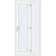 REHAU Euro-Design 60 1000x2120 мм