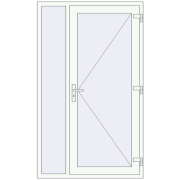 REHAU Brillant-Design 1200x2000 мм