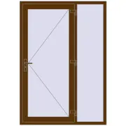 REHAU Brillant-Design 1400x2000 мм WALNUT з двох сторін