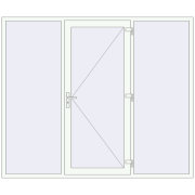 REHAU Euro-Design 60 2500x2100 мм