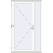 REHAU Brillant-Design 1270x2150 мм