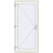 REHAU Euro-Design 60 910x1970 мм REHAU Euro-Design 60 910x1970 мм