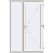 REHAU Euro-Design 60 1400x2100 мм REHAU Euro-Design 60 1400x2100 мм