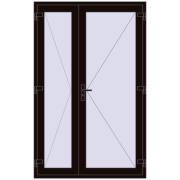 REHAU SYNEGO 1400x2200 мм BLACK_BROWN з двох сторін